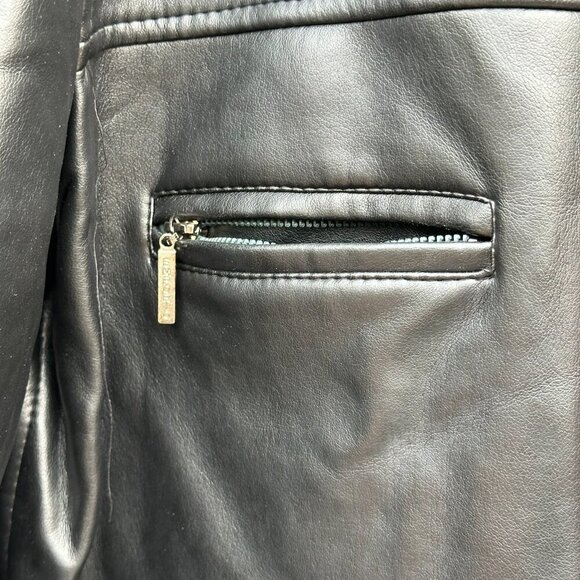 ** HOST PICK "" E.G.O. EMPORIO COLLECTION MENS FAUX LEATHER 3/4 LENGTH NWT - Picture 9 of 15